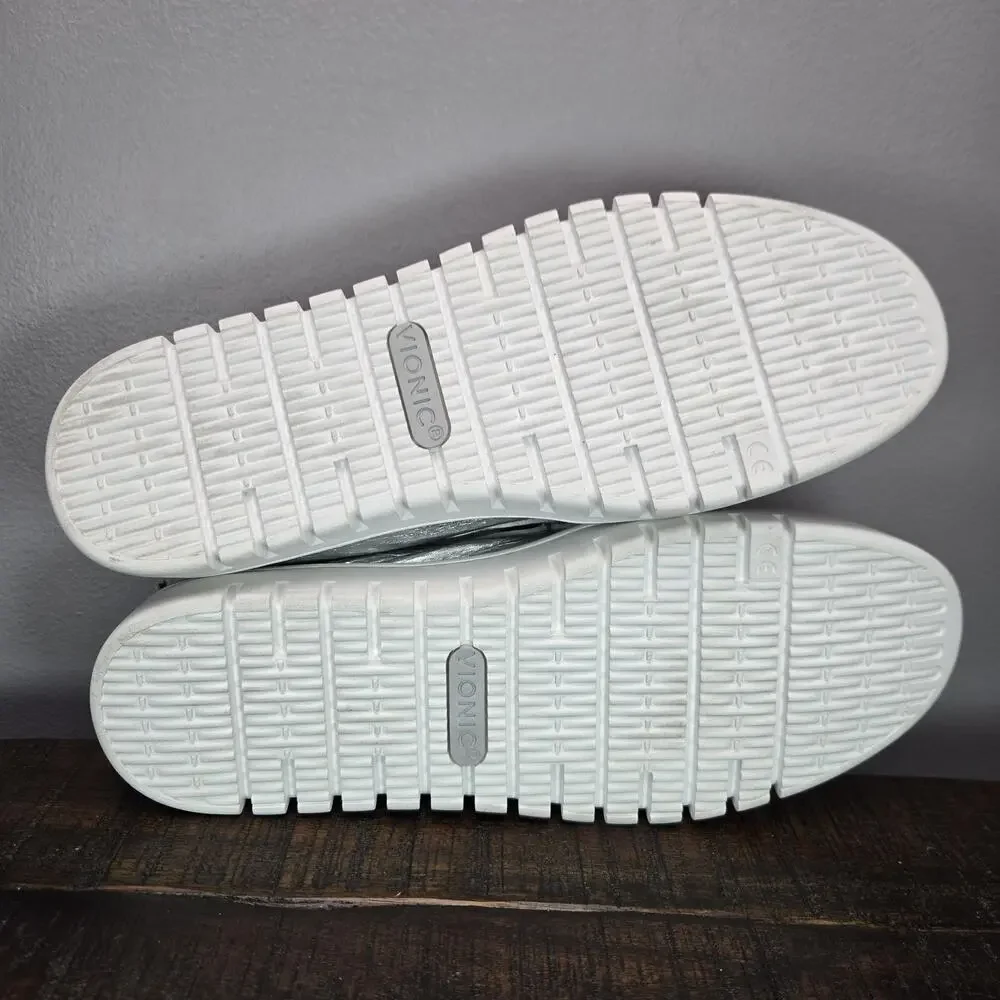 Vionic Silver Uptown Loafers - Picture 9 of 11